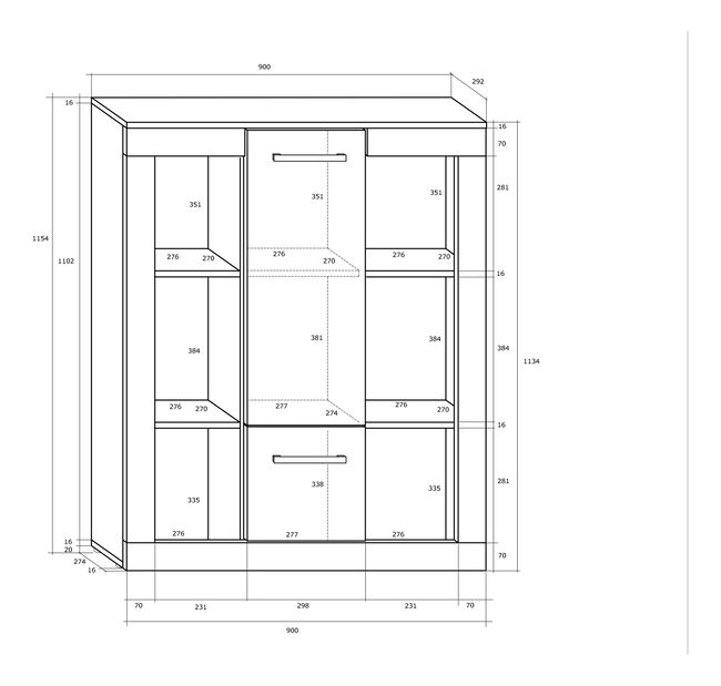Set za dnevni boravak Verena 7 