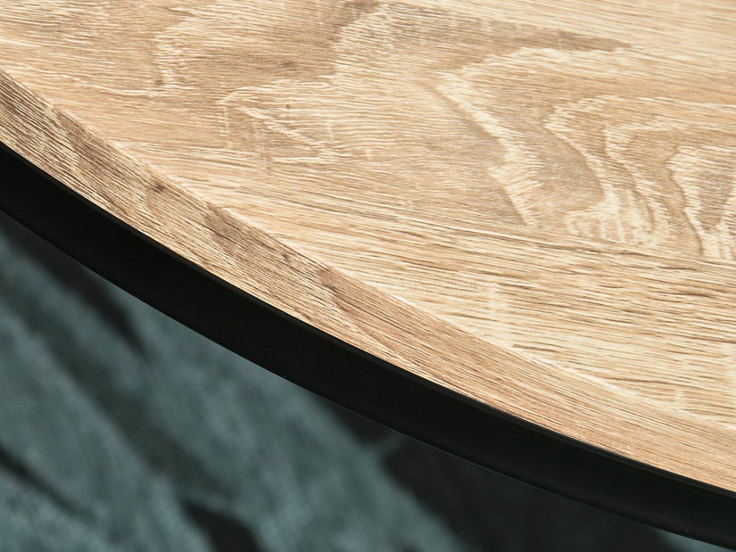 Konferenčný stolík Kolja Zest Xl (sonoma + čierna)