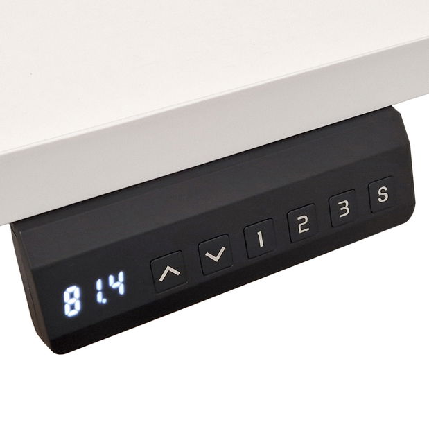 Masă PC electrică Natura 160 (Stejar + Negru)