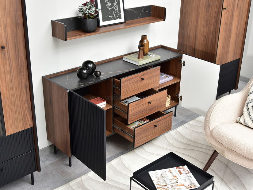 Mobilier birou Presuntos 4 (negru)