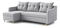 Sarokkanapé Lou (B) (világosszürke)