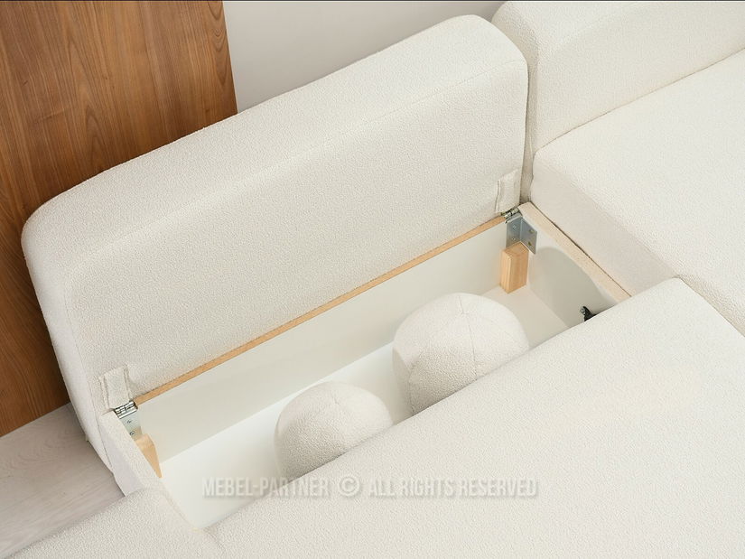 Sarokkanapé Masivos (krém + fekete)