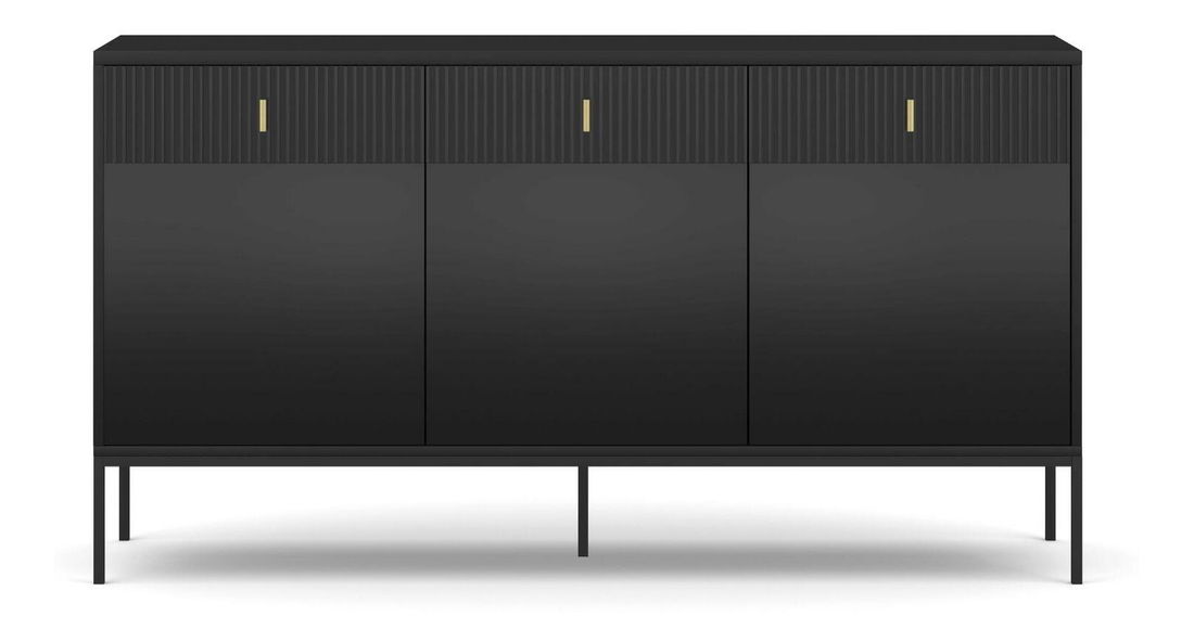 Comodă Militaba (negru) 