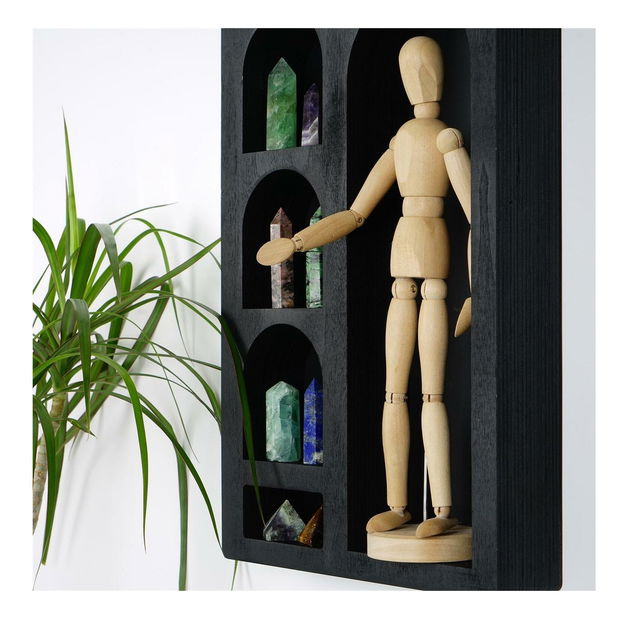 Polica Ketina 4 (crna)