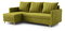 Rohová sedacia súprava Filippo (L) (limetková)