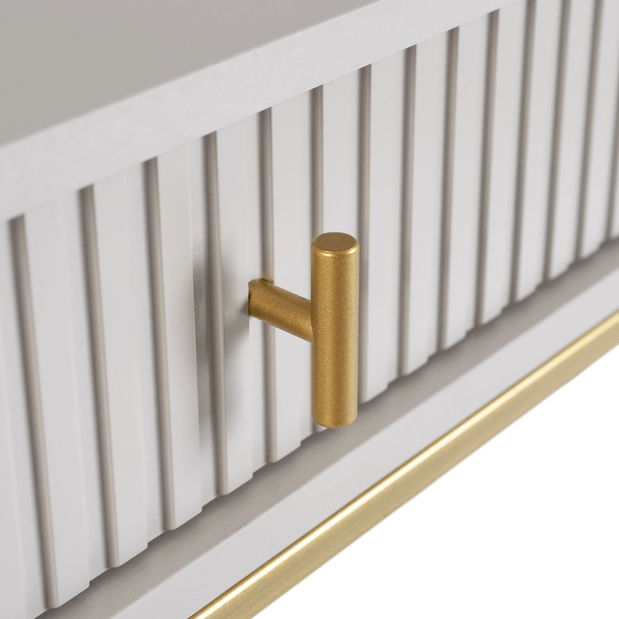 Toaletni stolić Militaba (kašmir + zlatna) 