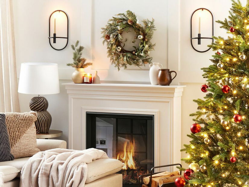 Vijenac za vrata ø 45 cm Hovza (zelena)