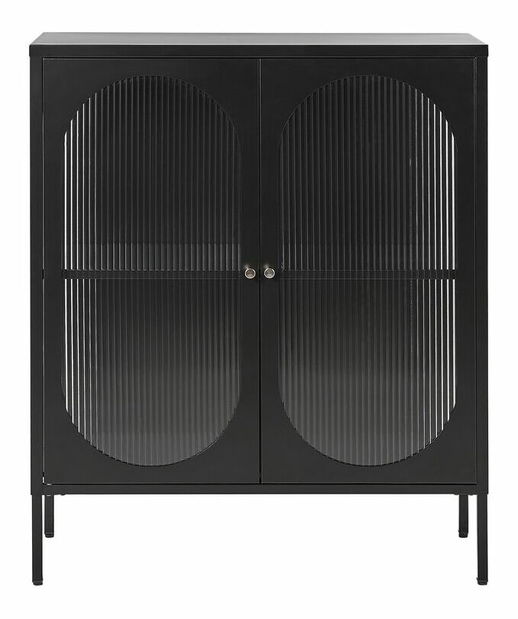 Vitrină Shanita (negru) 