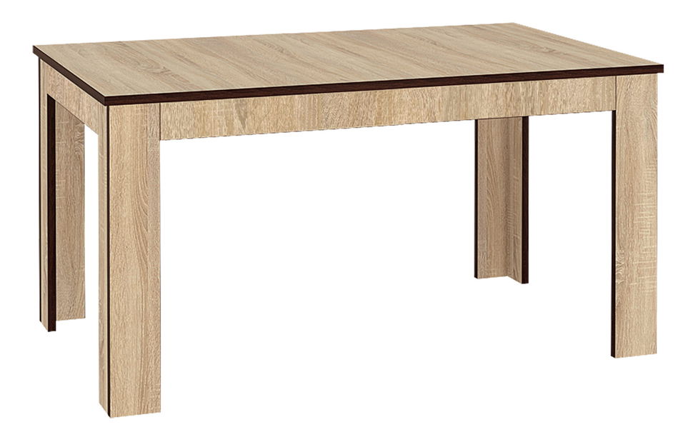Jedálenský stôl Oliwier 25 sonoma svetlá (pre 6 až 8 osôb)