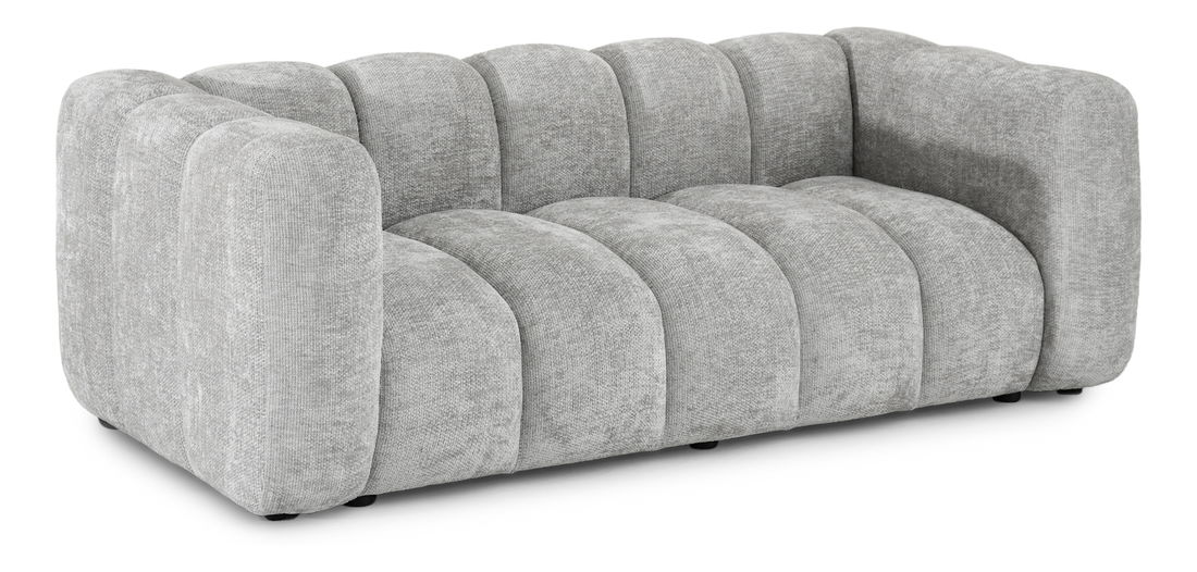 Pohovka dvojsedačka Ocupan (čierna)