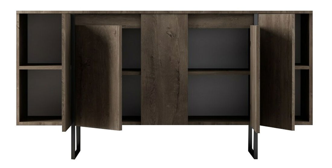 Dulap Luna (Nuc + Negru)