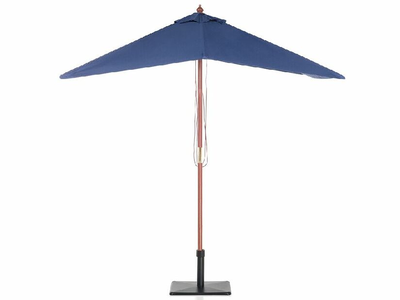 Umbrelă de grădină 144 cm FLAME (lemn) (albastru marin)