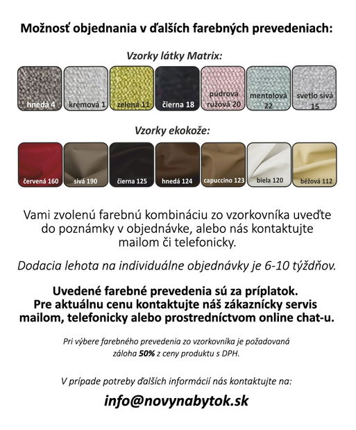 Rohová sedačka U Kastor (L) *tlakomer ZADARMO *bazár