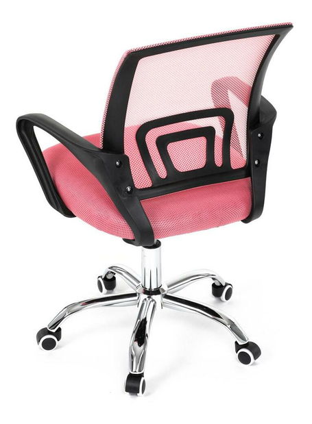 Kancelárska stolička Kirmair (ružová)