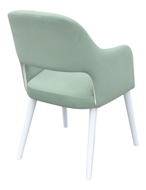 Kreslo Junio R (pistáciová + biela)