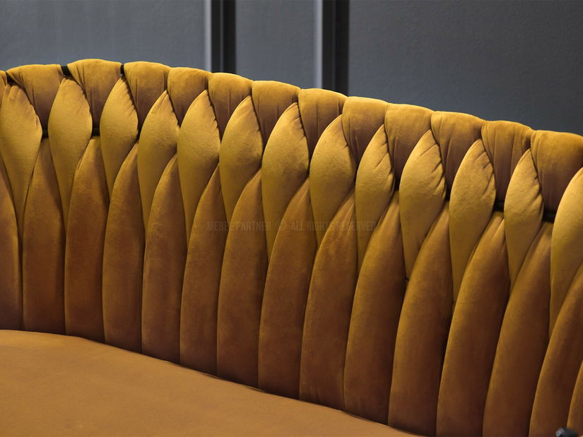 Canapea două locuri Radio (negru)