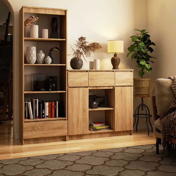 Komoda Kalista VII (hrast sonoma)