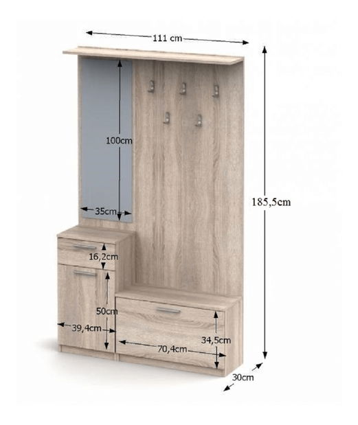 Hol Notrea 04 (Stejar sonoma)