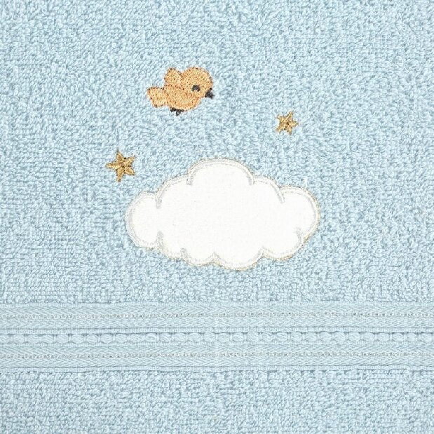 Súprava uterákov 30x50 cm Bambino 19 (6 ks) (nebeská modrá)