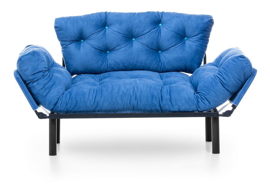 Fotoliu extensibil Nitty (albastru)