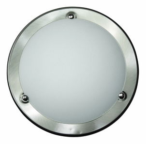 Stropné svietidlo Ufo 5121 (saténová chrómová + biela)