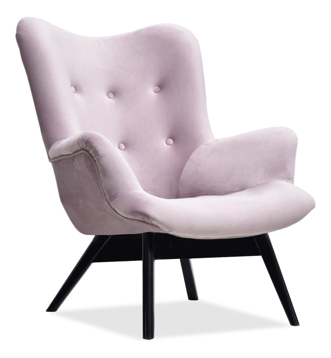 Fotoliu relax Florentino (violet deschis + negru)