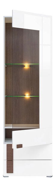 Vitrína BRW Domenica REG1W2S