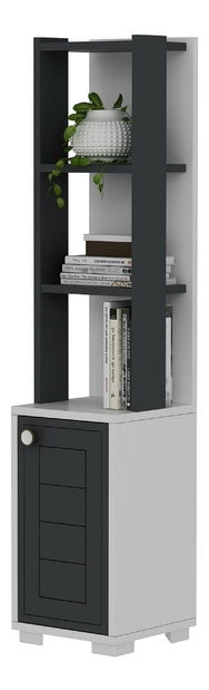 Regál Kovala (fehér + antracit) 