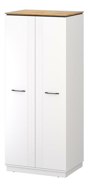 Ruhásszekrény Vejares (fehér + evoke tölgy) 