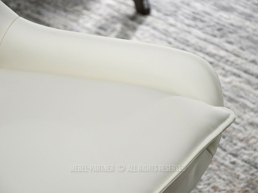 Irodai fotel Leoss (krém)