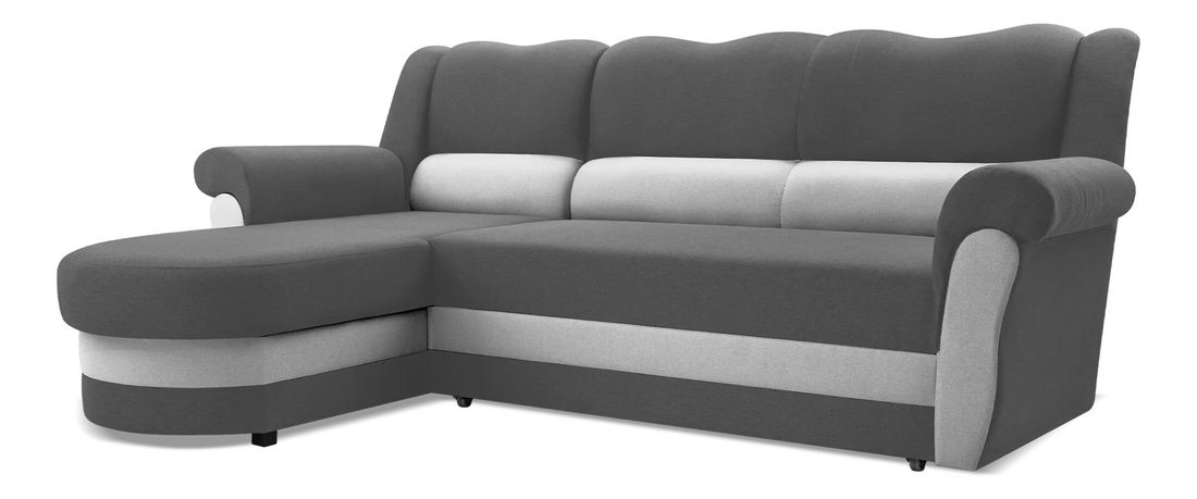 Kutna garnitura Burdur (tamnosiva + svijetlosiva) (L)