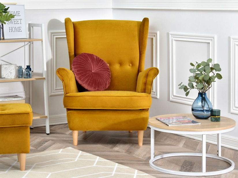 Relaxačné kreslo Margis (čierna)