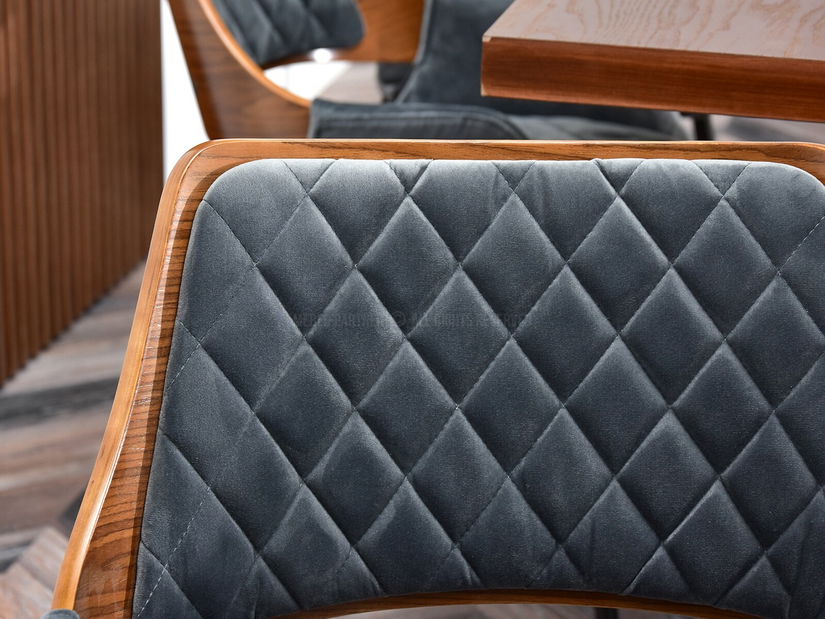 Szék Morgana (szürke + fekete)