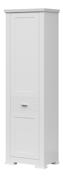 Policová skriňa Aryness 1D (biela)