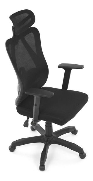 Fotoliu birou Kalisz (negru)