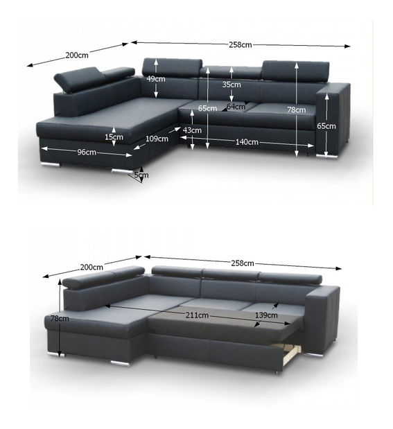 Rohová sedačka Lote 2 (L)