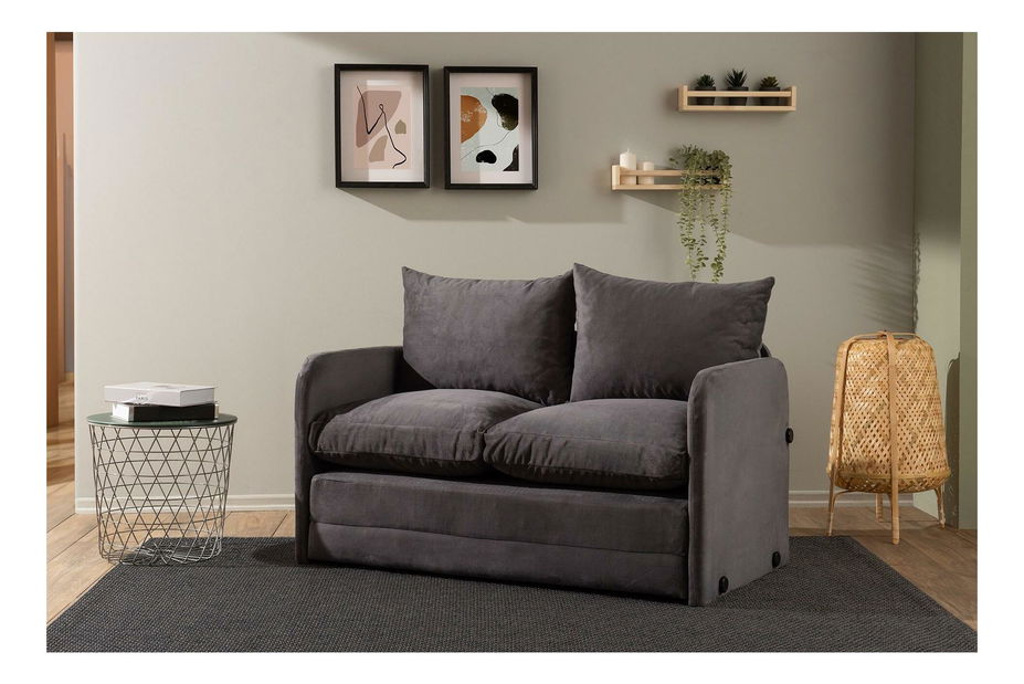 Széthúzható kanapé Sagoretti (szürke)