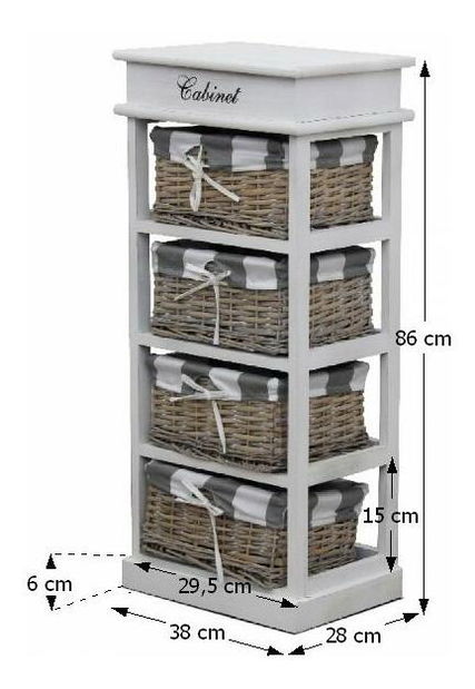 Komoda Morts 4 *bazár
