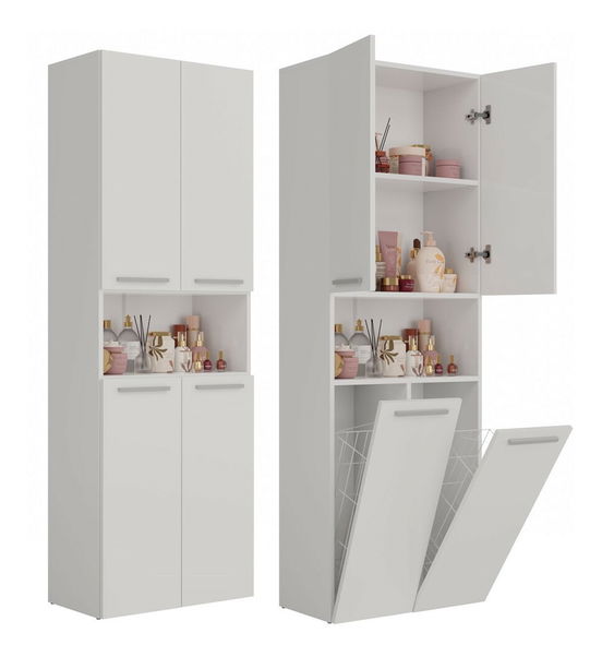 Kúpeľňová skrinka Neltossa 6 (biela)