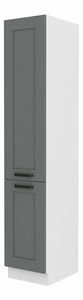 Dulap de bucătărie pentru alimente Lucid 40 DK 210 2F (dustgrey + alb)