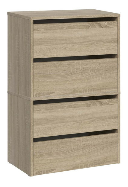 Botník (skrinka na topánky) Metido 2 (dub sonoma)