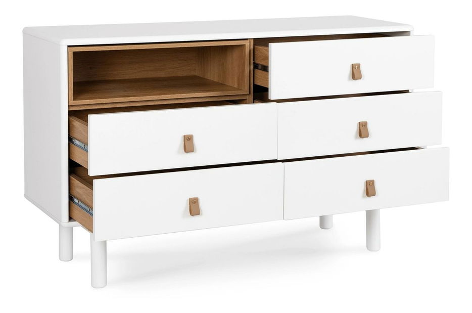 Comodă Nativos (alb) 