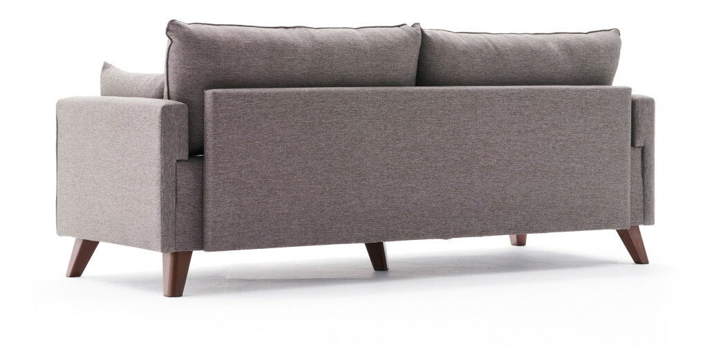 Canapea Canapea trei locuri Bellina (maro)