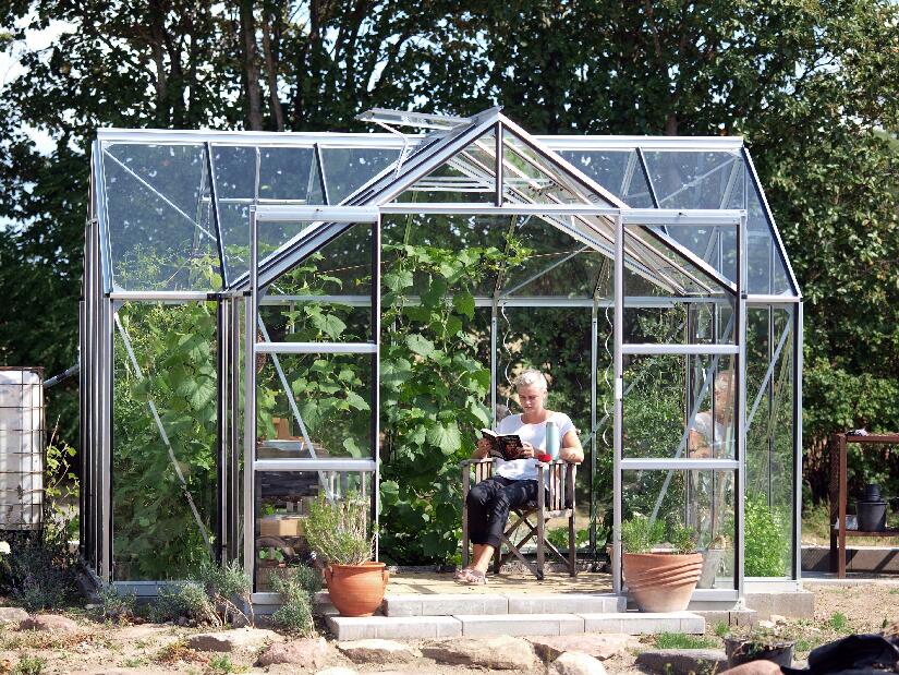 Greenhouse stil special Sirius 13000 (esg + aluminiu anodizat)