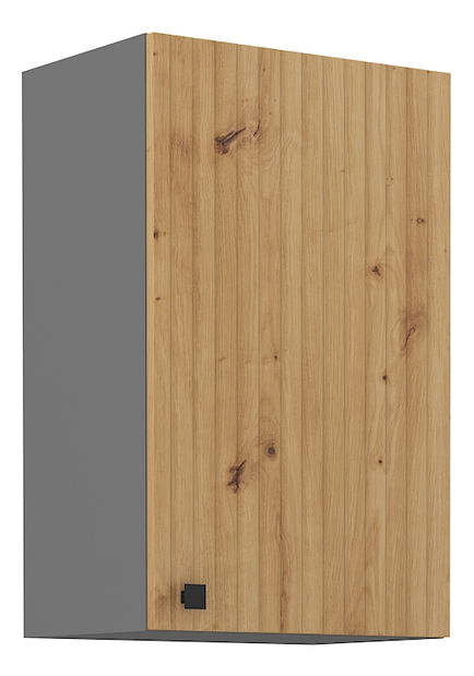 Horná kuchynská skrinka Avantoe 45 G 72 1F (Dub artisan + Antracit)