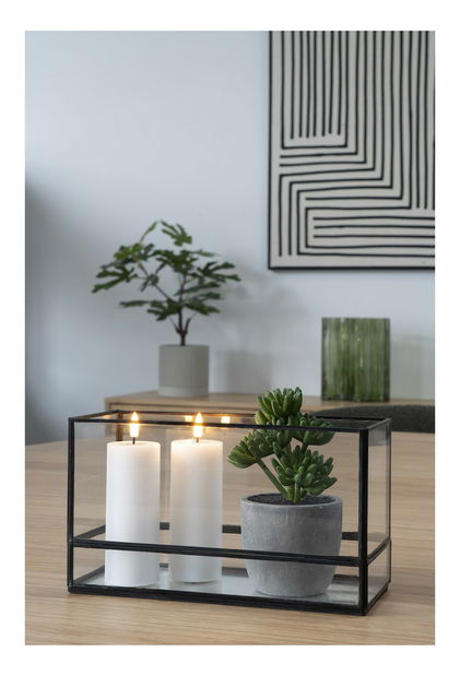 Svietnik Hsidina 3 (čierna)