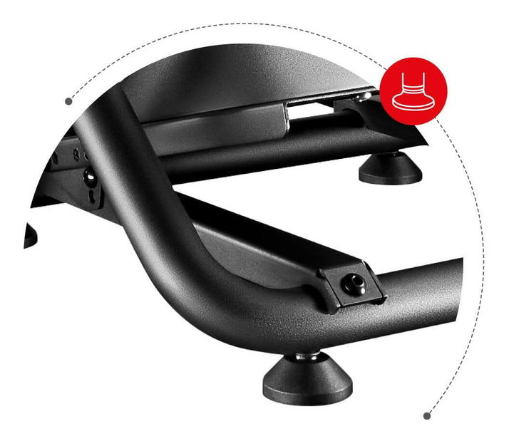 Trkaći kokpit Stabilo 6 (crna)