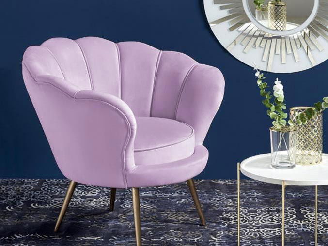 Kreslo Alise (fialová) *bazár