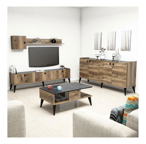 Nappali szett Lydie 2 (dió + márvány)