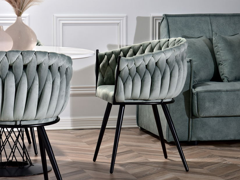 Jedálenská stolička Radio (čierna)